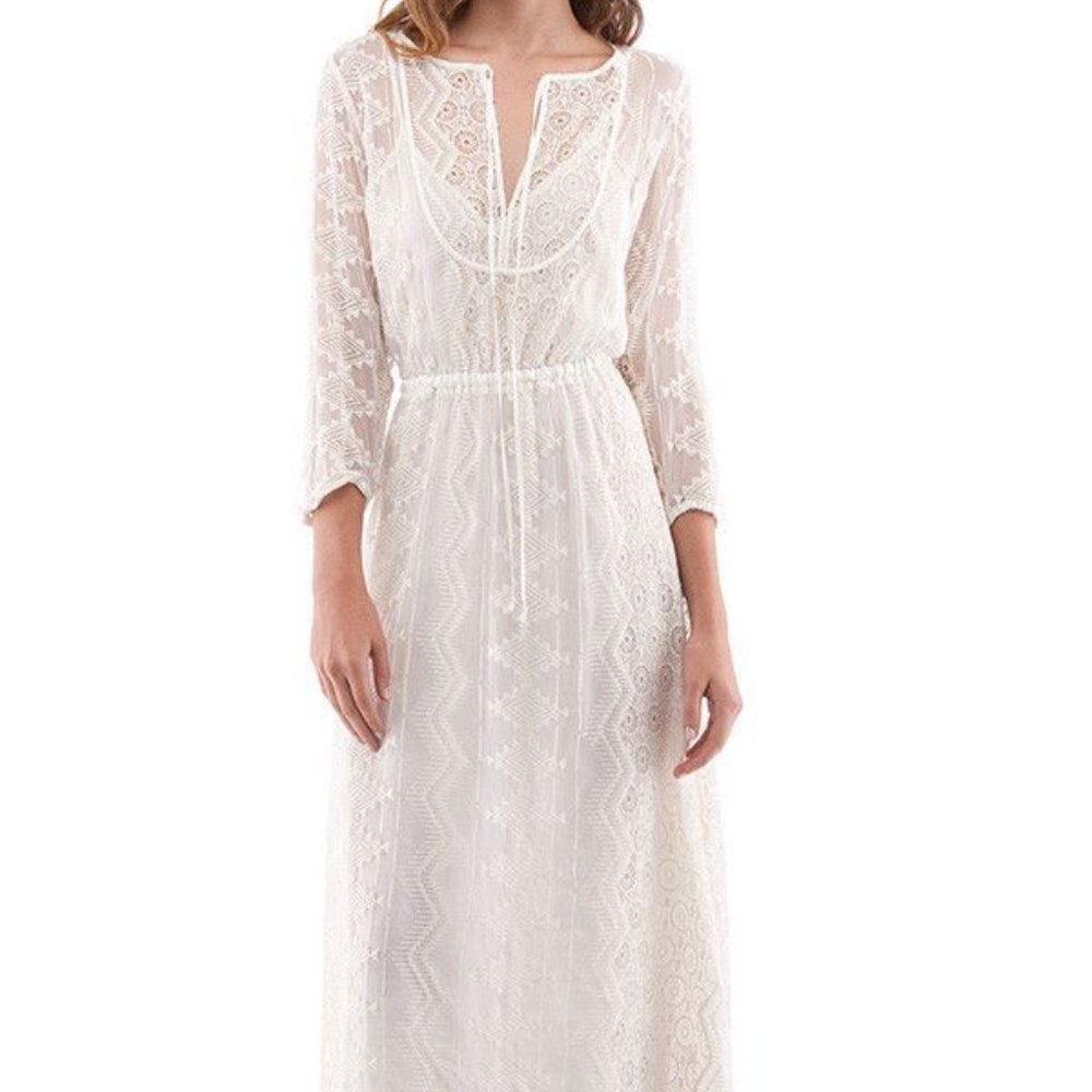 Twelfth St. by Cynthia Vincent - Lace Maxi Dress